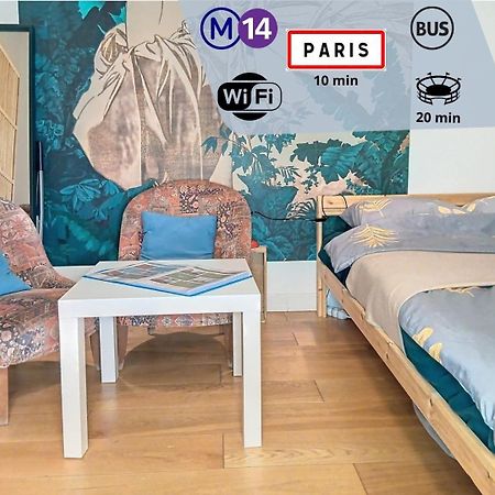 Le Chic Audonien - Cozy Nest Before Gates Of Paris - Access From Cdg & Orly Airports - Wi-Fi - Smart Tv Apartment Saint-Ouen  Exterior photo